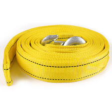 2x 20 8 Tons Heavy Duty Recovery Winch Tow Strap 20000lb Towing Rope W Hooks