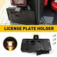For 2007-2017 Jeep Jk Wrangler License Rear Plate W Holder Light Tag Bracket