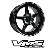 Vms Racing Drag Wheel 5 Spoke V-star 17x9 5x114.3 35 Et 5x4.5 6.4 Bs