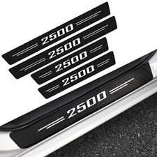 For Chevy Ram 2500 Accessories Truck Cab Car Door Sill Plate Threshold Protector