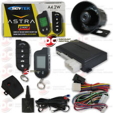 Scytek Astra A4.2w Car Alarm System With Engine Remote Start Lcd 2-way Remote