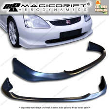 For 02-05 Honda Civic 3dr Hatch Hb Si Ep3 Type-r Style Front Bumper Lip Body Kit