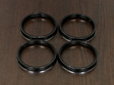 4 Plastic Black Hub Centric Rings Hubrings 56.1mm Hub 67.1mm Wheel 56-67