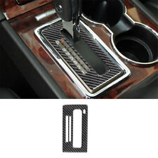 Carbon Fiber Interior Gear Shift Console Trim Cover For Lincoln Navigator 07-14