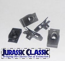 1946-1980 Ford 5pk 10-24 Extruded Fender U-nuts Clips Hood Body Panel Glovebox
