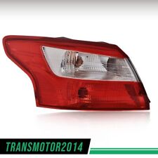 Fit For 2012-2014 Ford Focus 4-door Sedan Tail Light Lamp Outer Left Driver Side