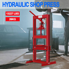 Heavy Duty Shop Press Floor H Frame Manual Press Hydraulic Jack Stand Equipment