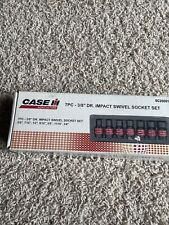 Case Ih Tools 7 Piece Sae 38 Drive 6 Point Impact Swivel Socket Set 38- 34