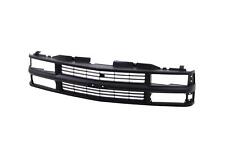 Am New Front Full Black Grille For 94-98 Chevy Ck Pickup Truck Suburban Tahoe
