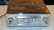 Vintage Motorola Am Car Radio-nice Chrome Face-tested Fine-restoreparts S323