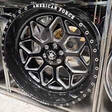 24x12 American Force Concave Offroad Wheel Tire Package 6x139.7 Pcd 78.1 Cb