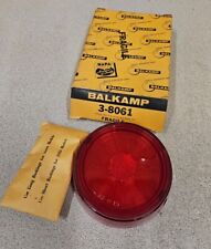 1 Vintage 1955-56 Pontiac Tail Light Lens Glo-brite 355-356 Balkamp Nos Part