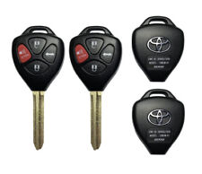 2 Remote Car Key Fob Shell Case For 2007 2008 2009 2010 2011 Toyota Camry Rav4