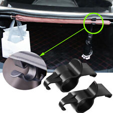 2x Car Umbrella Clip Storage Hook Car Trunk Hanger Bag Holder Fixing Frame Black