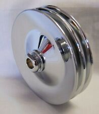 Spectre 4487 Chrome Early Gm To 1984 Keyway Style Power Steering Pump Pulley