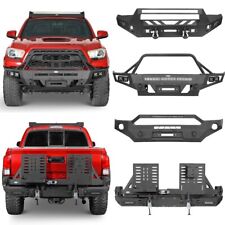 Off-road Front Rear Bumper Assembly Wtire Carrier For 2016-2023 Toyota Tacoma