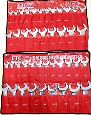 Special Metric Sae 21 Pc Jumbo Hydraulic Line Service Open End Wrench Sets