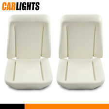 1pair Seat Front Bucket Seat Foam Bun Cushion Upper Lower Fit For 66-72 Gm