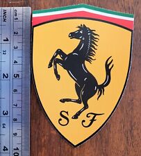 Car Sticker - Ferrari Shield - Set Of 2 - Graphic Accuracy - 100mm