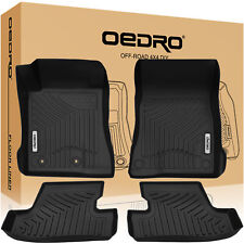 Floor Mats Liners Carpets For 2015-2021 Ford Mustang All Weather Tpe Rubber 3pcs