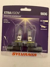 Sylvania Xtra Vision 9006 Brighter Downroad - 2 Halogen Lamps Dmg Box 4s