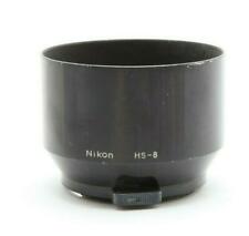 Nikon Hs-8 Lens Hood For 105mm F2.5 105mm F4 135mm F3.5 Lens H1023