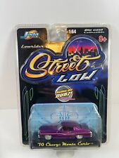 Jada Toys Street Low 70 Chevy Monte Carlo Purple 2001 Lowrider Series Diecast