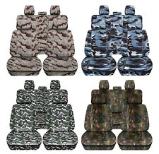 Truck Seat Covers 2012-2018 Fitsdodge Ram Front Rear Camouflage Car Seat Covers