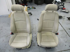 Bmw E92 2 Dr Coupe Front Left Right Sport Seat Leather Cream Beige Tan Set