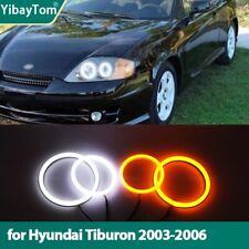 Cotton Smd Light Halo Rings Drl Led Angel Eyes For Hyundai Tiburon 2003-2006
