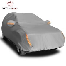 Yitamotor Full Car Cover Waterproof Weatherproof Universal Fit Suv Up To 180l