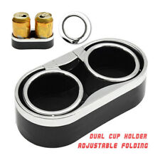 Car Truck Console Dual Cup Mount Beverage Drink Bottle Holder Stand Universal