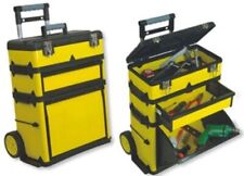 New Metal Rolling Workshop Tool Chest Mobile Portable Parts Storage On Wheels