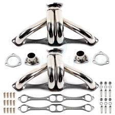 For Chevy Small Block Hugger 327 305 350 Stainless Steel Header Manifold