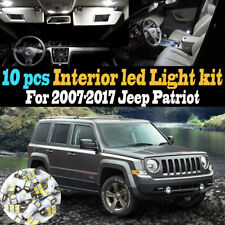 10pc Super White Car Interior Led Light Kit Package For 2007-2017 Jeep Patriot