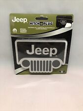 Jeep Classic Grill Design Metal Brusched Hitch Cover Hitch Plug