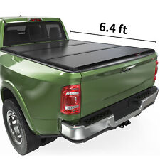 6.4ft Tonneau Cover Hard Tri-fold For 02-23 Dodge Ram 1500 03-22 2500 3500