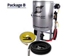 Titan 6 Cu Ft Sandblast Machine 600lb Capacity Blast Pot - Titan U600