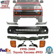 Front Bumper Cover Kit Brackets Signal Lights For 1998-2000 Toyota Tacoma