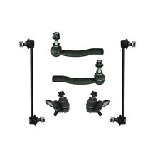 6 Pc Outer Tie Rods Lower Ball Joints Sway Bar End Link For Toyota Prius 04-09