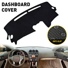 For 2007-2012 Nissan Altima Dash Cover Mat Dashboard Pad Anti-slip Black