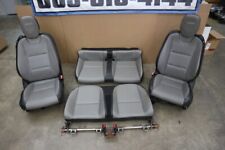 2010-2015 Chevrolet Camaro Ss Seat Front And Rear Set Leather Convertible Oem