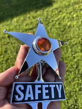 New Amber Dot Safety Star License Plate Topper That Lights Up Car Truck
