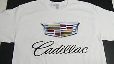 Brand New Cadillac T-shirt Ats Sts Ct6 Script Ct4 Awd V6 V8 Logo Emblem Nos Conv