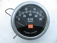 Vintage Original Stewart Warner Tachometer 429370