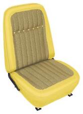 1969 Camaro Complete Interior Upholstery Set Deluxe Houndstooth Coupe Yellow