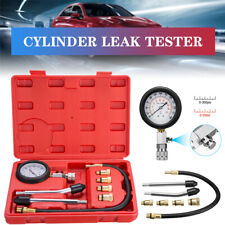 Cylinder Compression Tester Gas Petrol Engine Gauge Kit For Car Motorcycle Truck