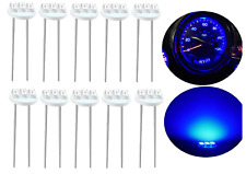 10pcs 4.7mm Blue 3smd Led Bulbs For Gm Chevy Instrument Cluster Climate Control