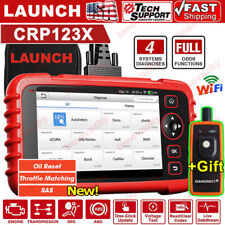 Launch Crp123x Car Obd2 Scanner Code Reader Check Engine Abs Srs Diagnostic Tool