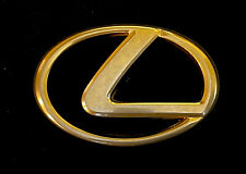 Genuine Lexus Rx300 Front Grille Emblem Gold Used Fits 2001 2002 2003